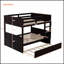 Lit superposé avec lit gigogne, structure en pin durable et conception polyvalente pour une utilisation maximale de l'espace.-1776383902