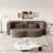 Evren Boneless Modern Minimalist Compression Convertible Floor Sofa Bed with Pillows-124301693-124301695