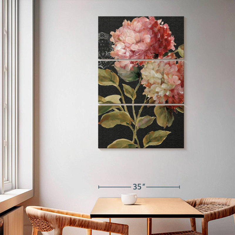 Harnek Harmonious Hydrangeas, 65" H x 42" W