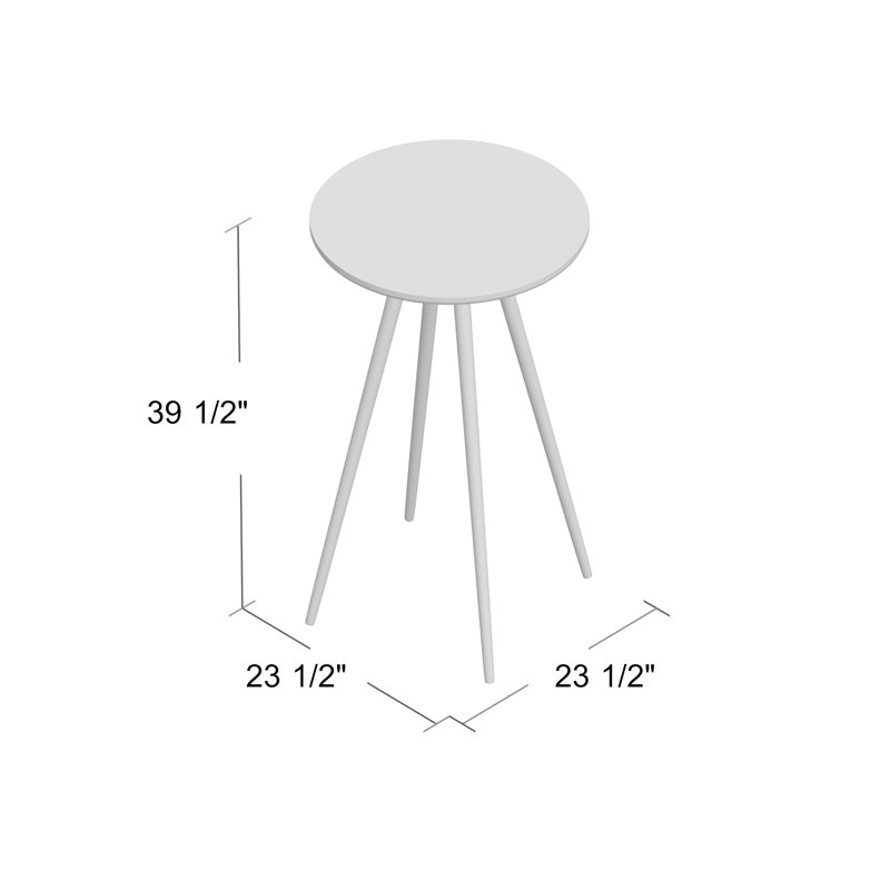 Coupland 3 Piece Counter Height Dining Set, Natural