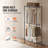 Mehmed 36'' Metal Rolling Clothing Rack
