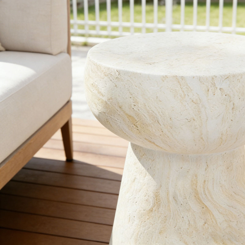 Table d'extérieur en béton pour l'extérieur