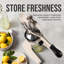 Extracteur de jus en fonte pour cuisine Zulay