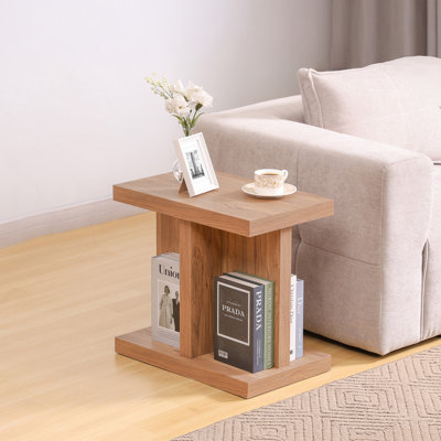 Marchella Rectangular End Table With Storage