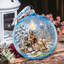 Holiday Splendor 5'' Glass Ball Ornament