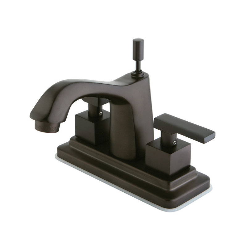 Milano Centerset Bathroom Faucet with Drain Assembly, Oil Rubbed Bronze