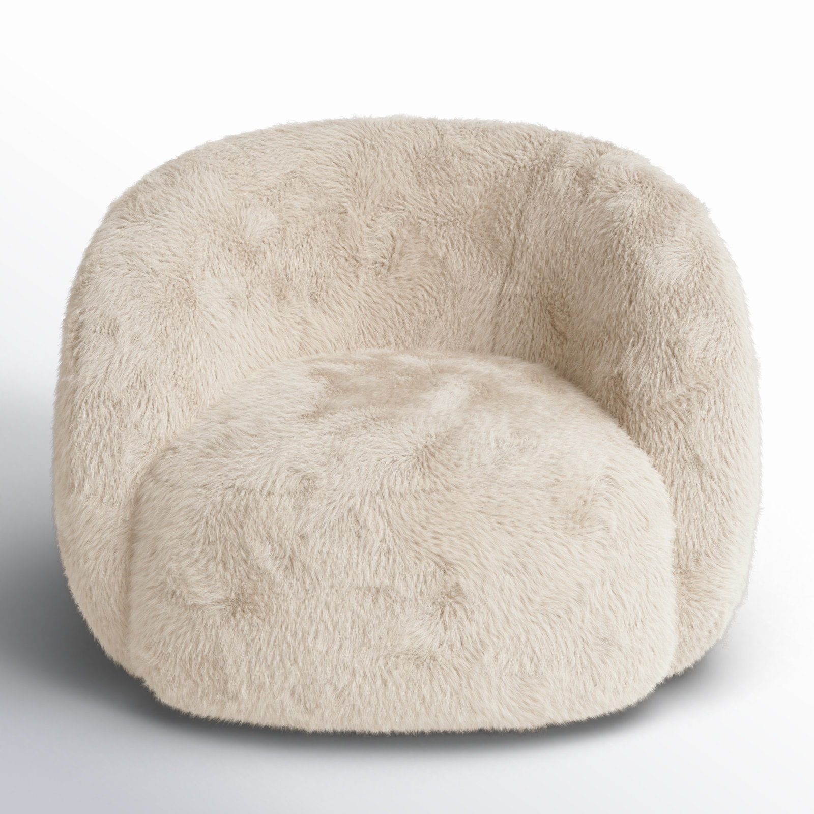 AllModern Strophe Upholstered Swivel Barrel Chair | AllModern