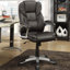 Chaise de bureau pivotante avec accoudoirs