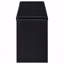 Astor Black 1-Drawer Storage Bench