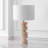 Jiminy Travertine Table Lamp
