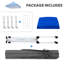 5 pi L 5 pi. D Auvent escamotable en acier-86456013
