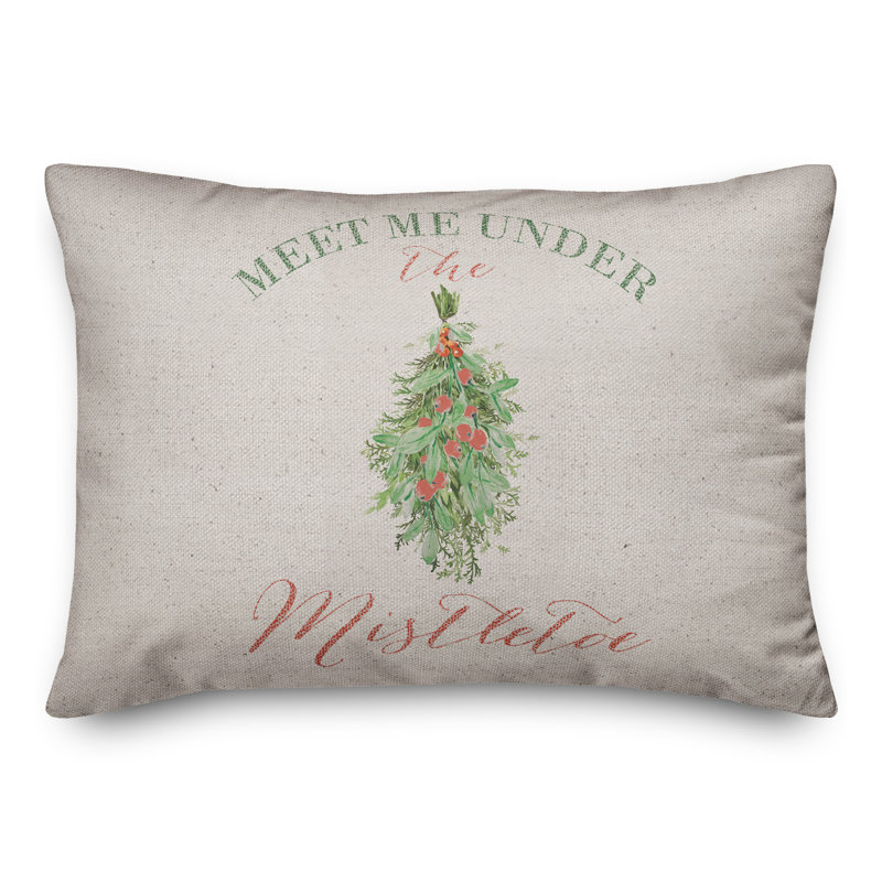  Coussin lombaire «Under Under Mistletoe»