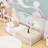 Wooden House Floor Bed with Safety Guardrails