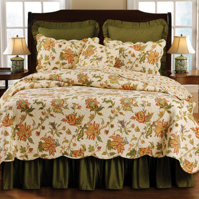 Agnes Cotton Percale Coverlet