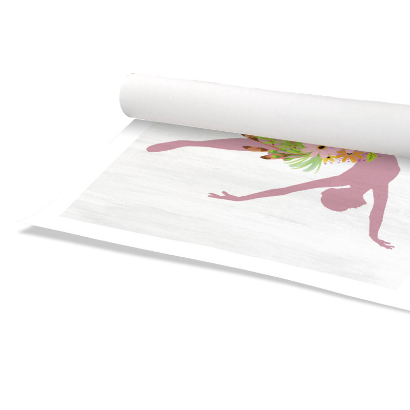 Ballet toute la journée 3, H 40 x l 28 po x P 1 po, Papier