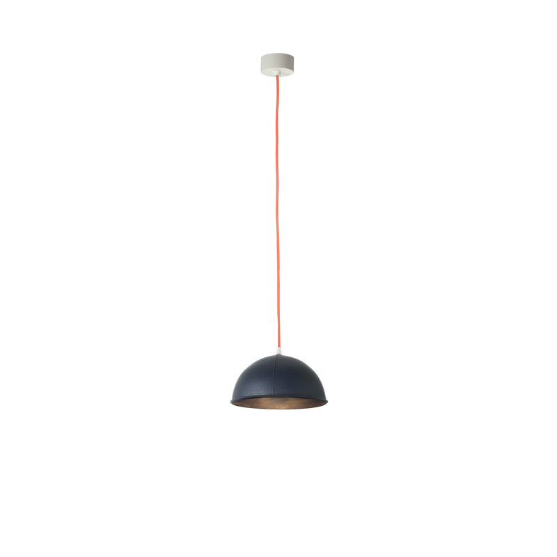 Be.pop 1 - Light Dome Pendant, Orange, Black