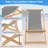 Nysha Folding Reclining Deck Chair