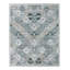 Nakoda Hand Knotted Wool Geometric Area Rug in Fungi/Jet Black/Lily White-120096647