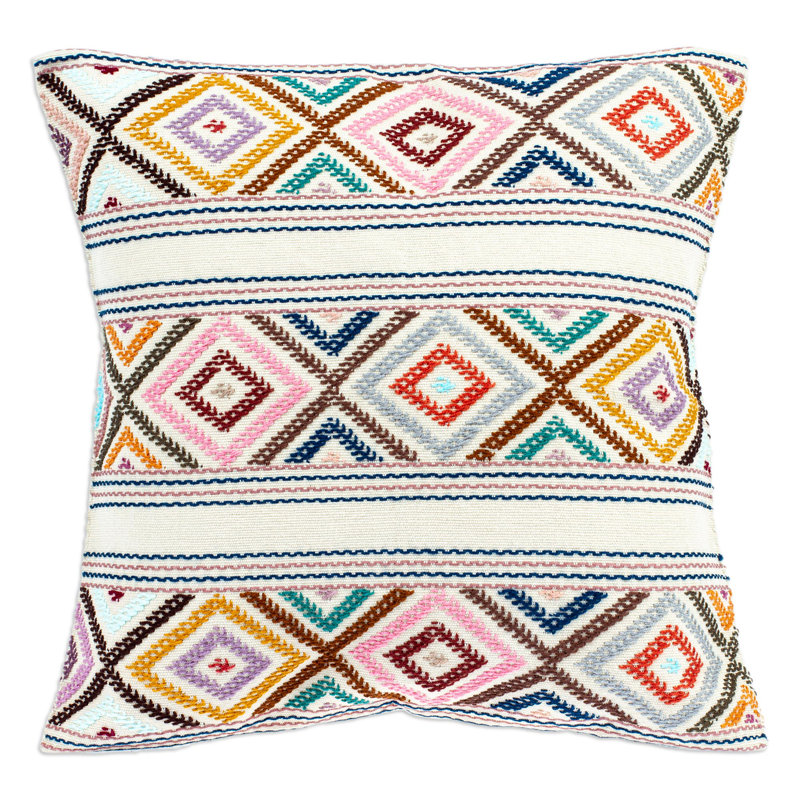  Housse de coussin en coton faite à la main