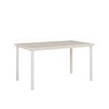 Berlin Gardens Vida Aluminum Top With Matte White Base 73″ Bar Table