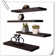 Wimer 4 Piece Solid Wood Floating Shelf