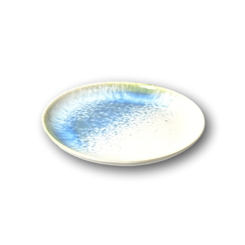 Assiette à hors-d'œuvre en grès de 6,5 po Carmel