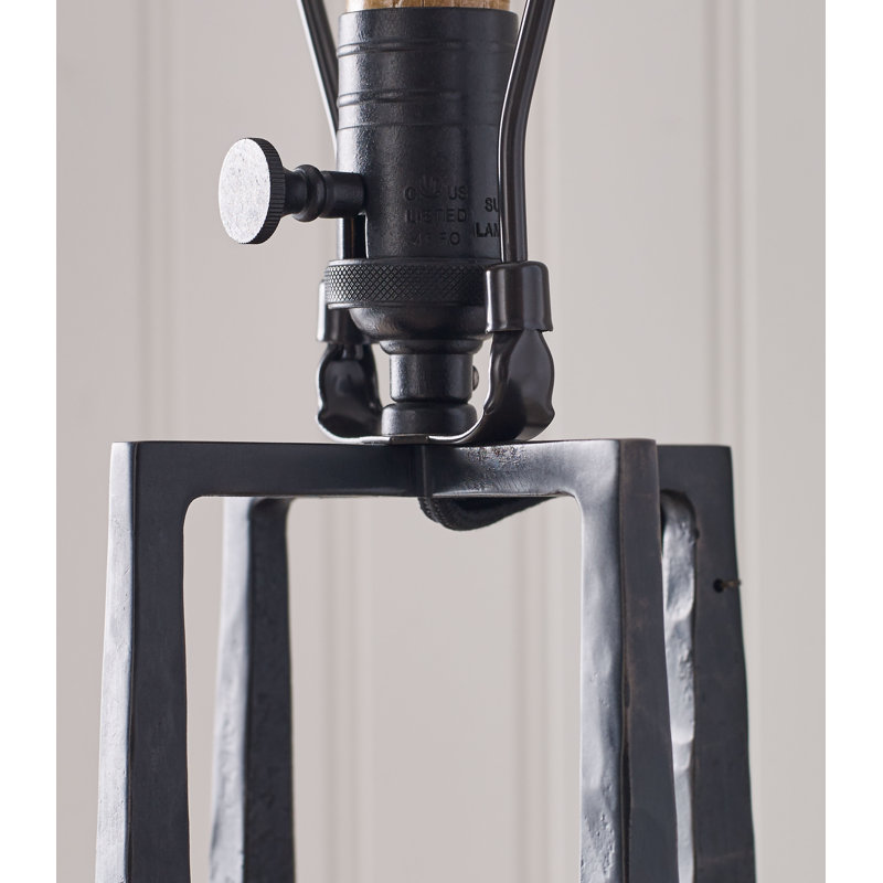 Scala Table Lamp, Aged Iron