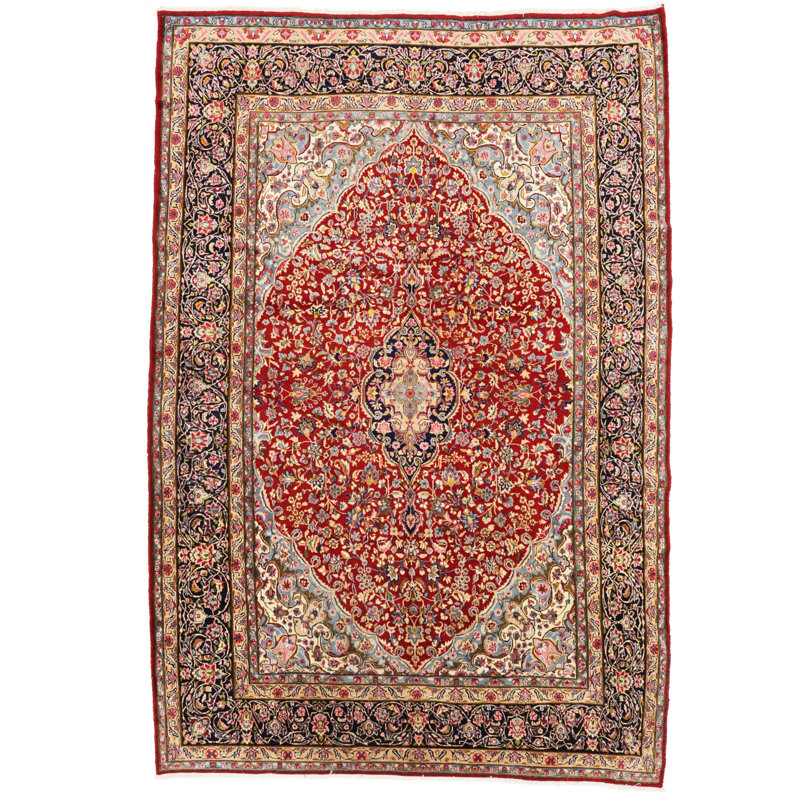 Tapis oriental rétro 9 x 13