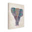 «Festival Elephant I» par Chariklia Zarris, reproduction d'art graphique sur toile-522964942