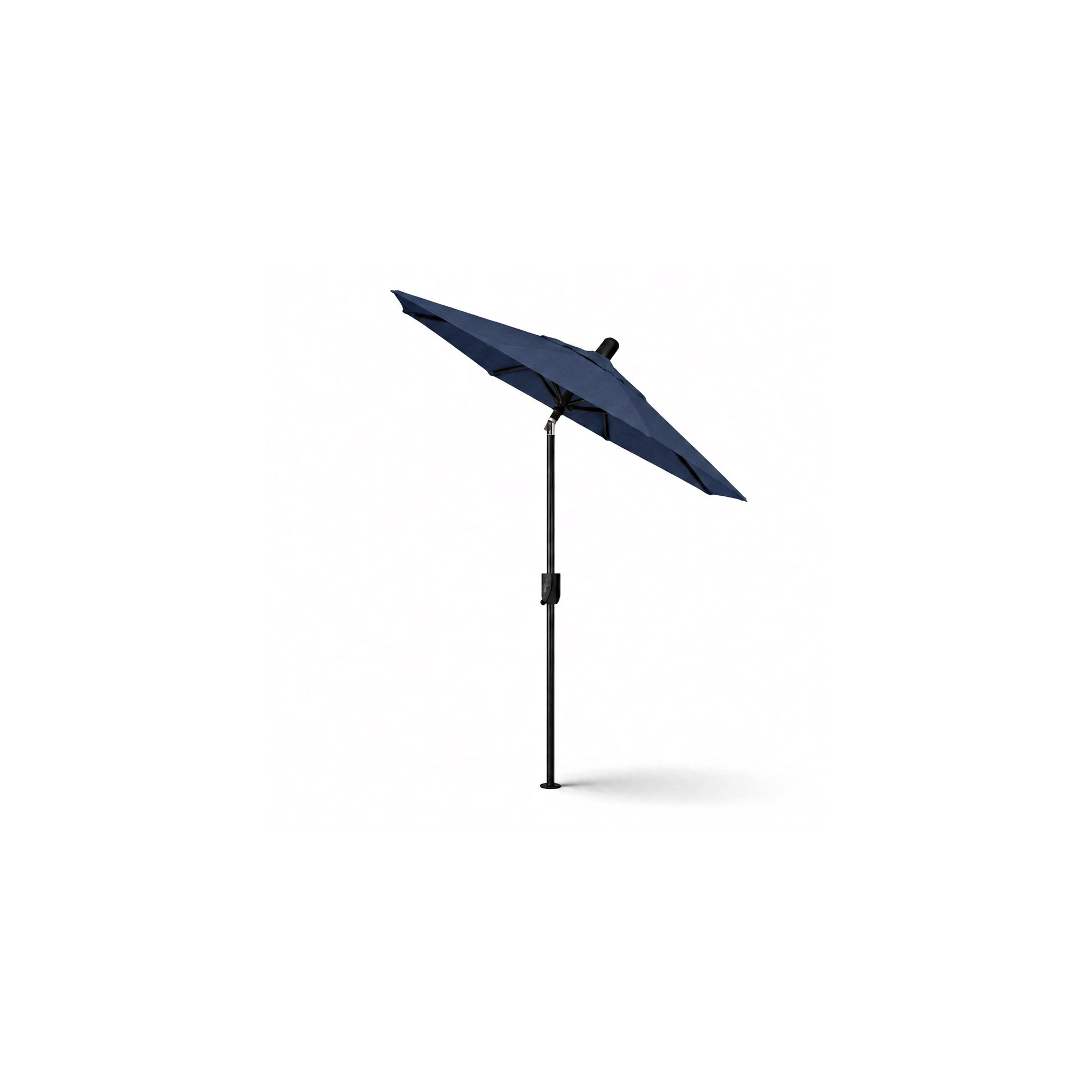 Natalie 74.5'' Outdoor Umbrella, Navy, Antique Bronze