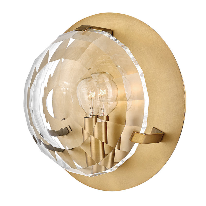 Nala 1 - Light Flush Mounted Sconce, Bronze