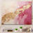 Pink Gold Minimalism Poteries I - Abstract Spirals Canvas Print-1323289212-1323289203