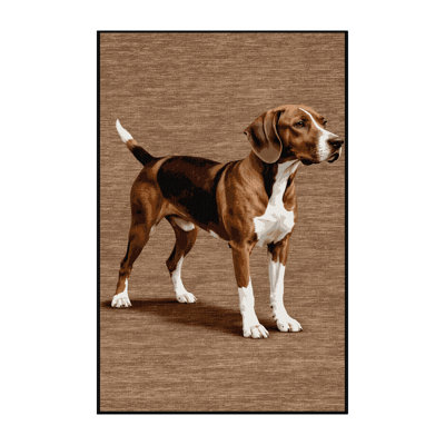Washable Rhodesian Ridgeback Dogs Area Rug