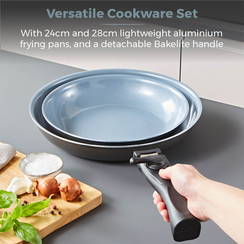 Non-Stick Frying Pan Set, 28 cm