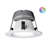 Dimmable Circle Flush Mount-50034640