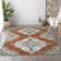 Premium Machine Washable Andreau AMF91 Clay Rug