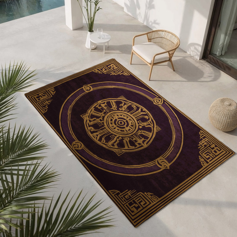 Tapis intérieur et extérieur Aegis, Rectangle 4pi x 6 pi