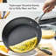 KitchenAid 3-Ply Base Stainless Steel Nonstick Induction Frying Pan / Skillet-1213622711