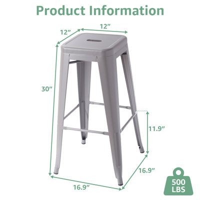 Backless Metal  Stool