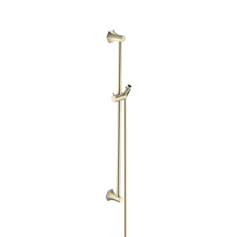 Hansgrohe, barre murale transitionnelle de 36 po 3 po en nickel brossé, 04832820, Nickel brossé
