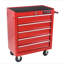 Coffre à outils à 5 tiroirs, armoire de rangement pour outils pour le garage avec 4 roues et système de verrouillage-1520065340