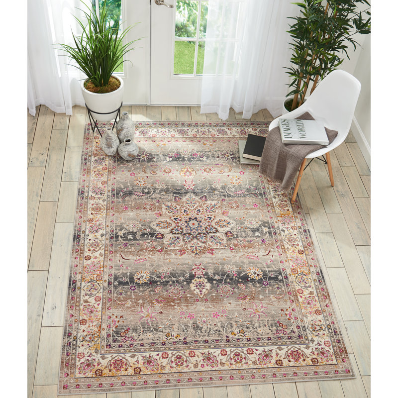 Holsworthy Oriental Area Rug, Rectangle 2.69 x 3.49cm