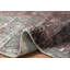 Élégant tapis d'aspect vieilli délavé 5 x 8 avec mélange de couleurs subtiles