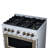 Ambassador 36" Gas range in White