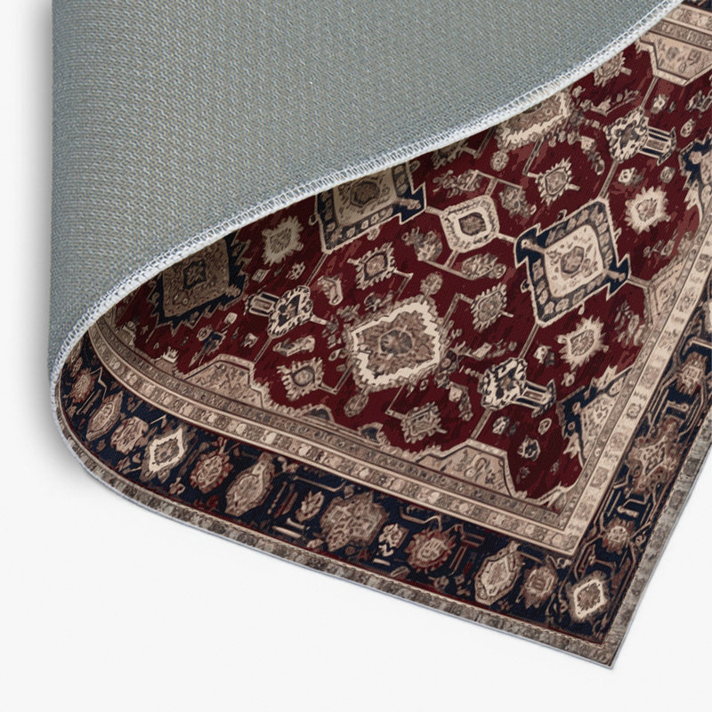 Tapis d'intérieur et d'extérieur brun Persian, Rectangulaire 2 pi x 3 pi
