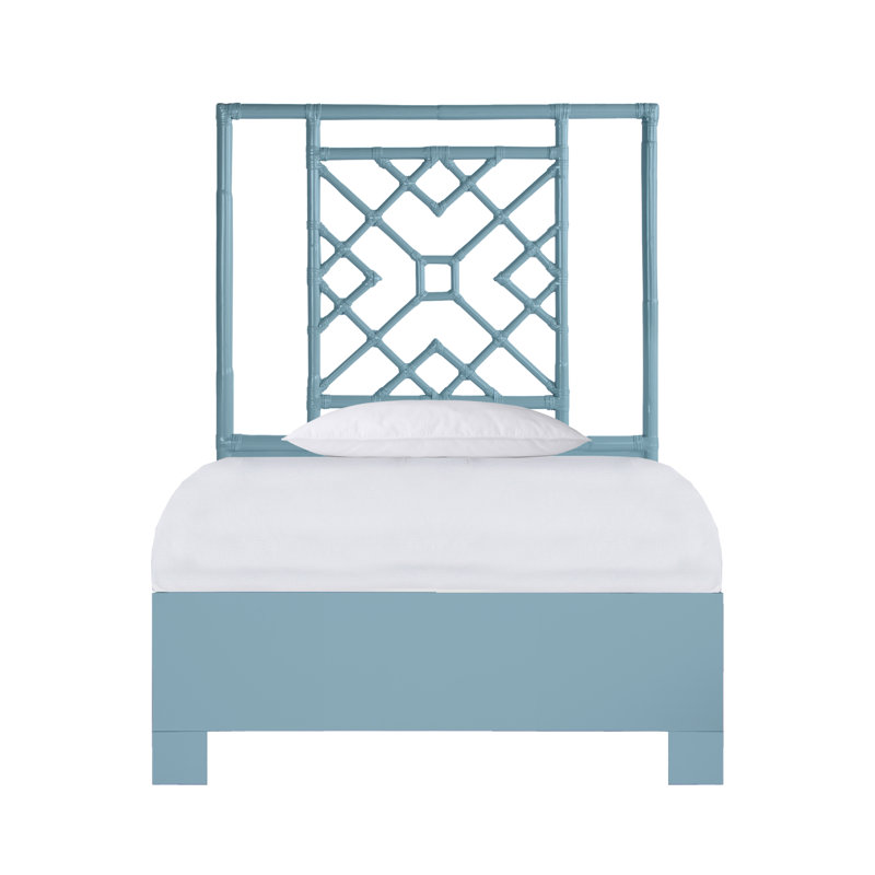 Lit standard Ananias, Bleu sarcelle, Simple