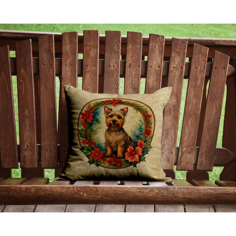 Coussin Christmas, 14 po x 14 po, Carré