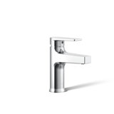 Kohler Taut Single-Handle Bathroom Faucet with Pop-Up Drain Assembly, One Hole Bathroom Sink Faucet, 1.2 gpm