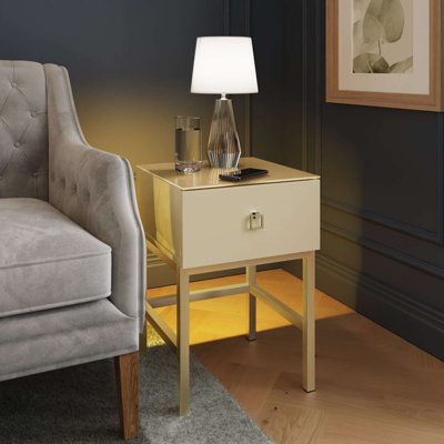 LYRA ALABASTER Side Table