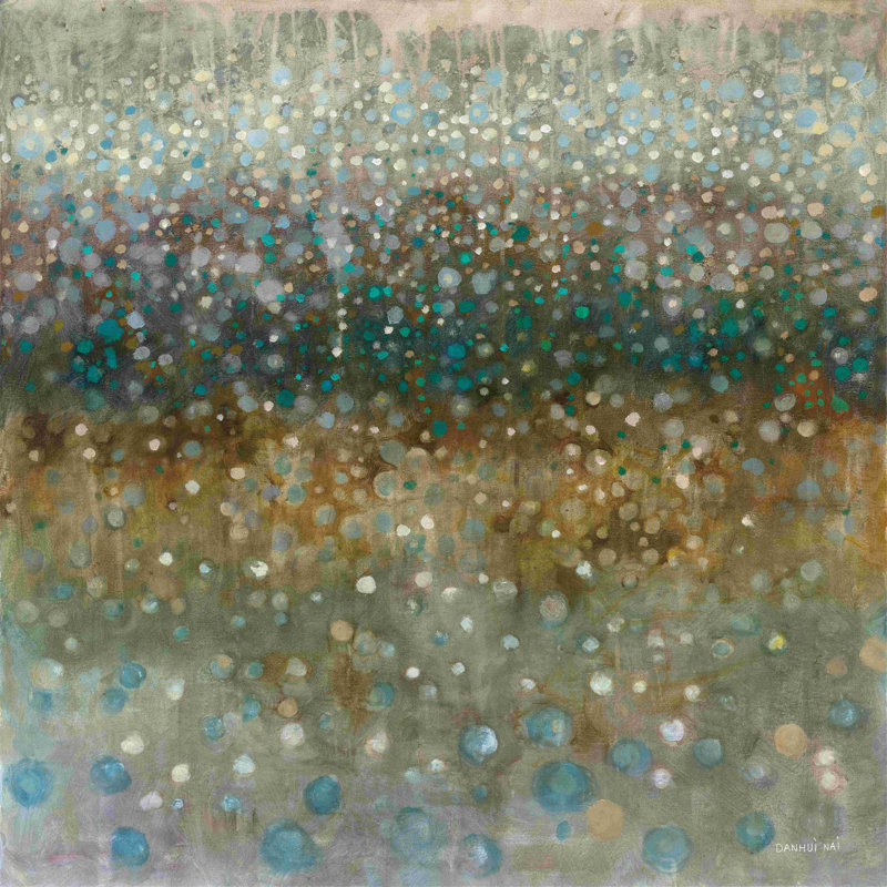 Pluie abstraite, H 30 po x l 30 po